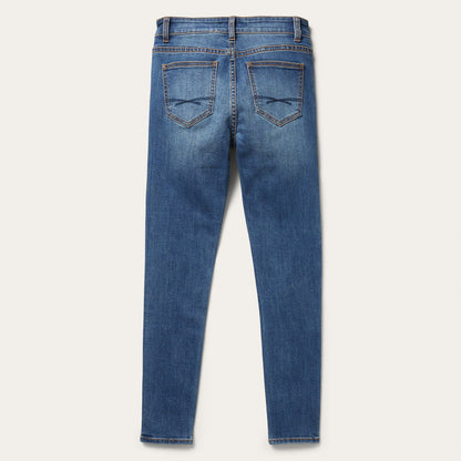 902 High Waist Skinny Fit Jeans | Stetson Blue