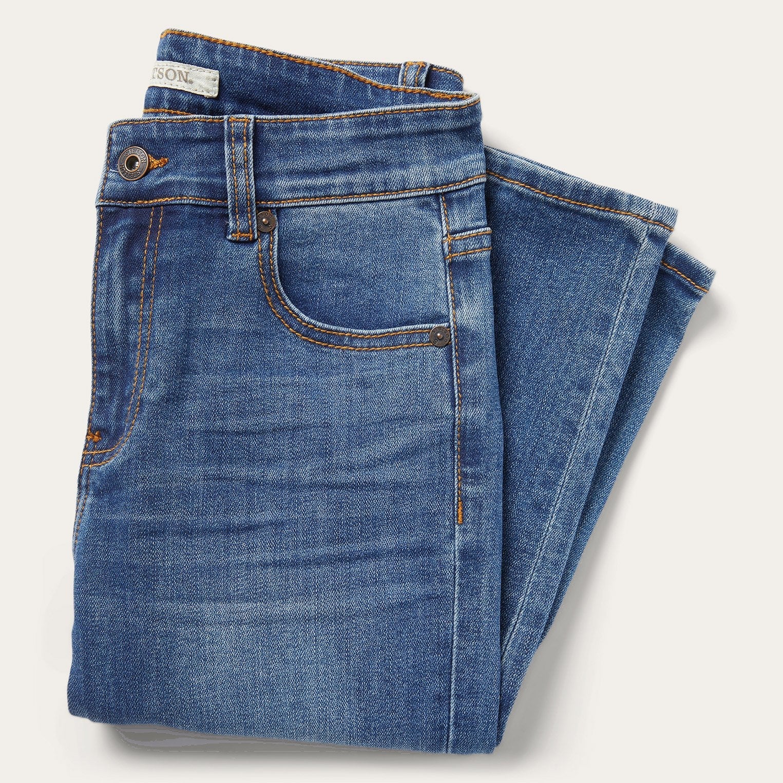 902 High Waist Skinny Fit Jeans | Stetson Blue