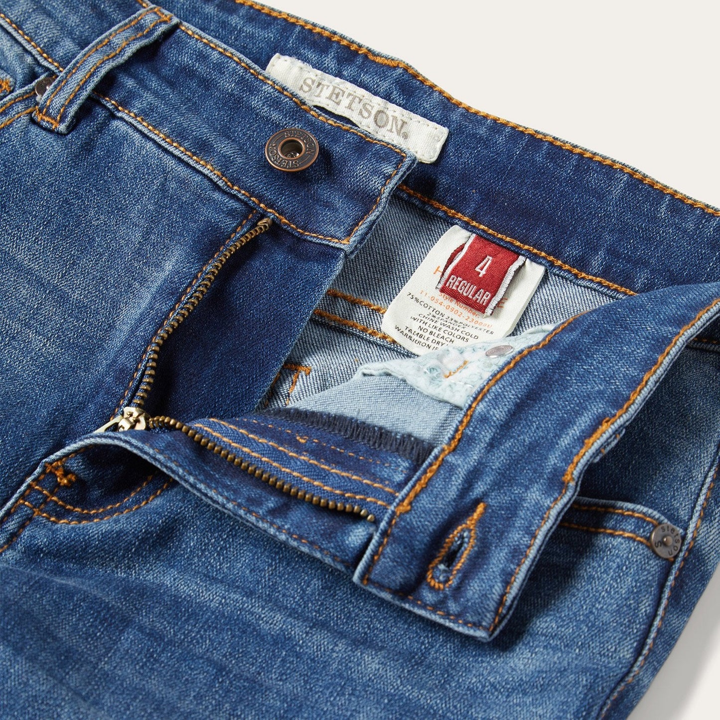 902 High Waist Skinny Fit Jeans | Stetson Blue
