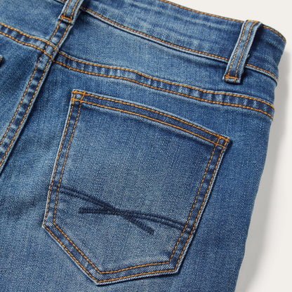902 High Waist Skinny Fit Jeans | Stetson Blue