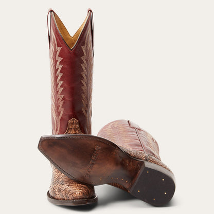 Ember Python Snip Toe Boot | Stetson Red