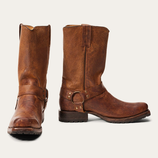 Heritage Harness Boots | Stetson Oiled Brown