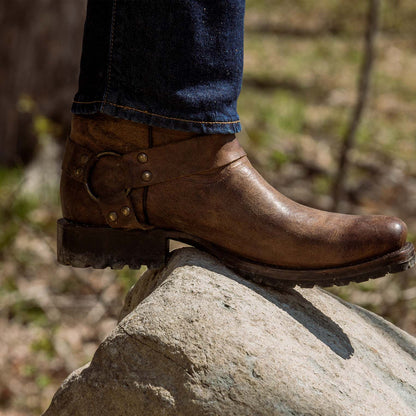 Heritage Harness Boots | Stetson Oiled Brown