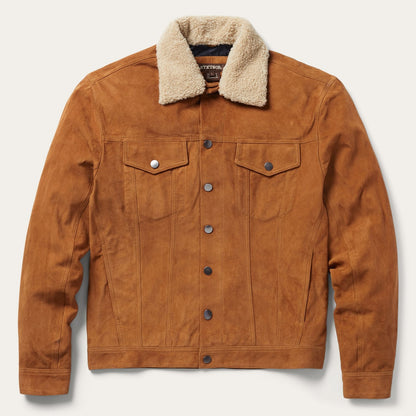 Classic Suede Jacket | Stetson Tan