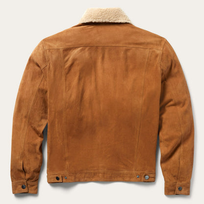 Classic Suede Jacket | Stetson Tan