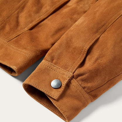 Classic Suede Jacket | Stetson Tan