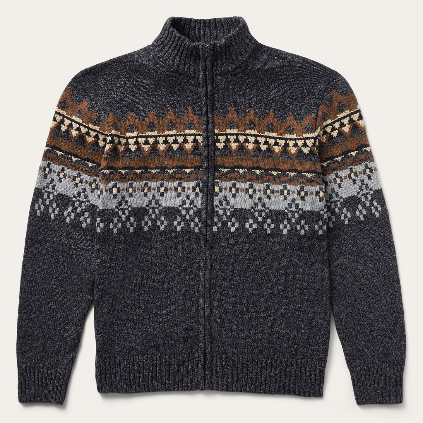 Western Cardigan | Stetson Grey