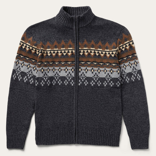 Western Cardigan | Stetson Grey