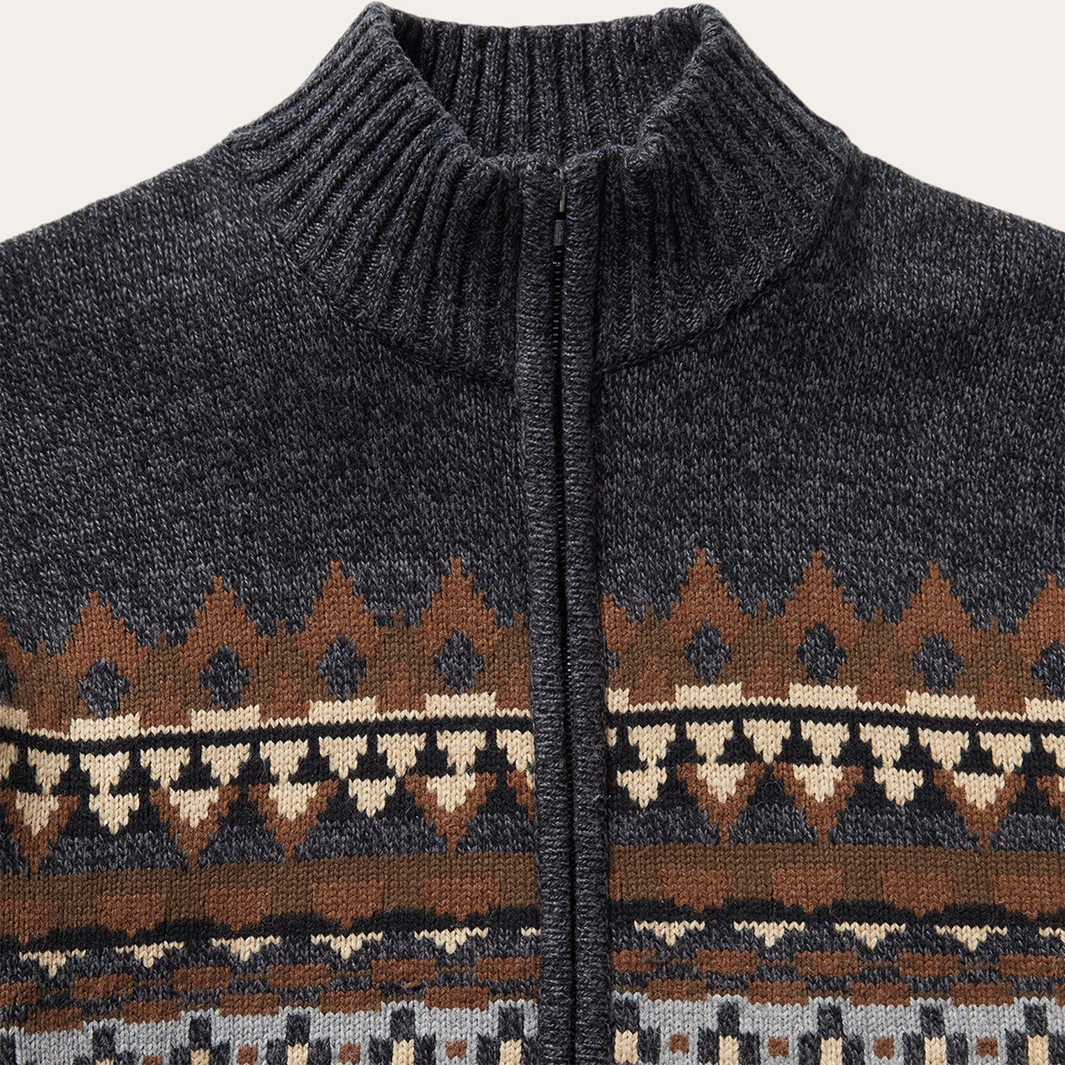 Western Cardigan | Stetson Grey