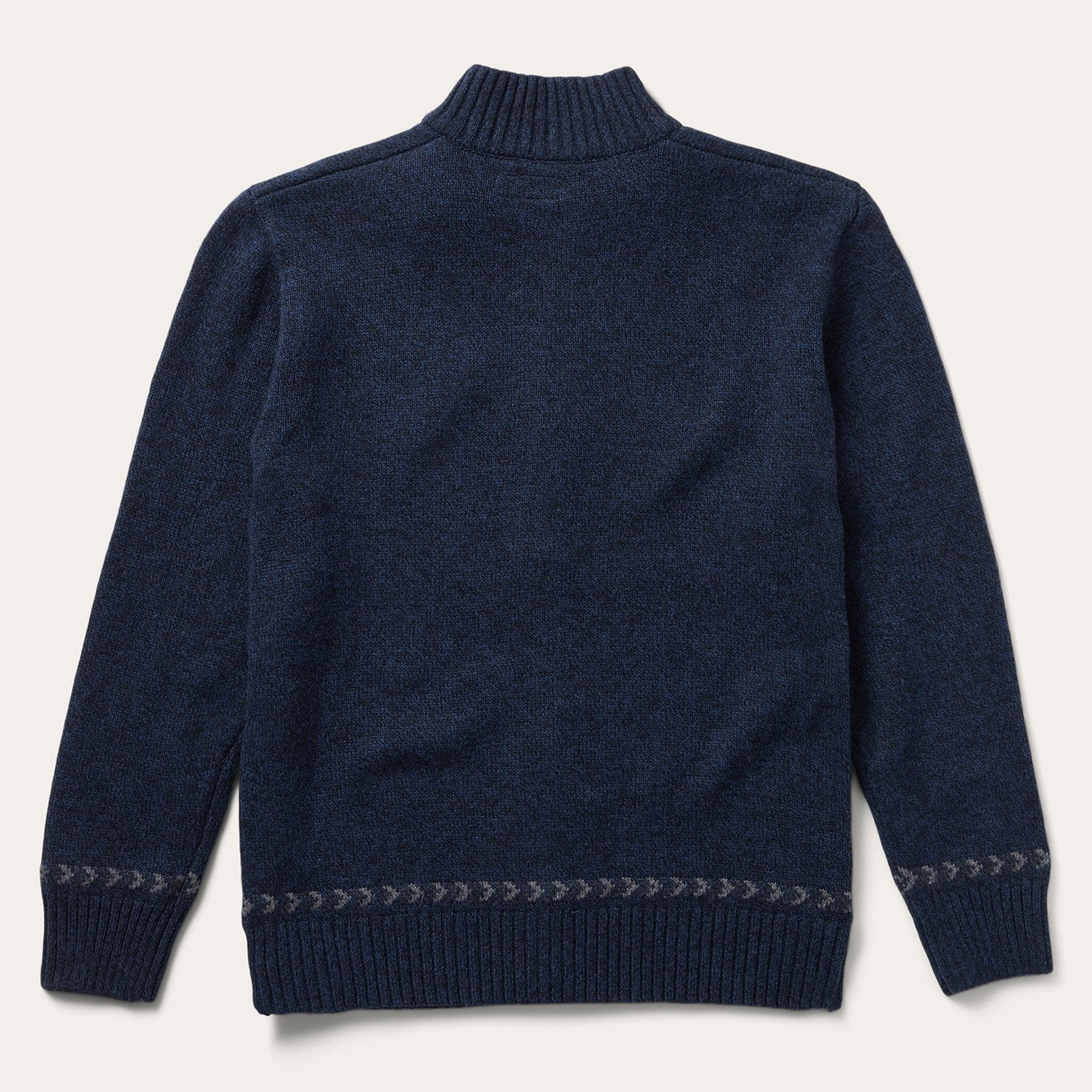 Navy Aztec Cardigan | Stetson Blue