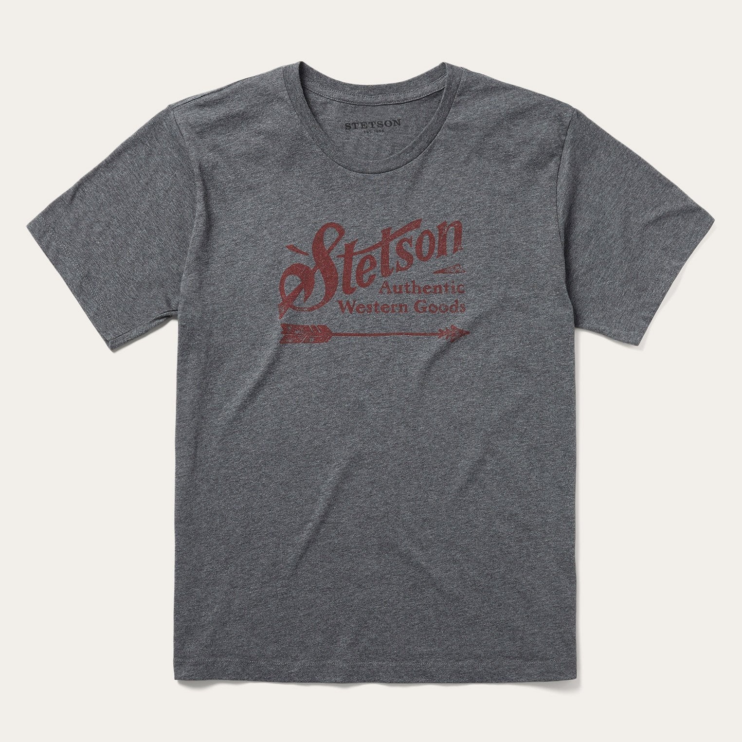 Vintage Arrow Graphic Tee | Stetson Grey