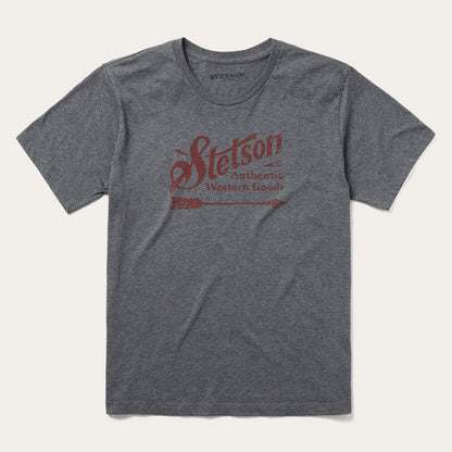 Vintage Arrow Graphic Tee | Stetson Grey