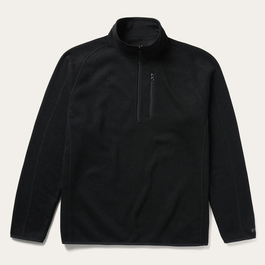 Black Pullover Knit Sweater | Stetson Black