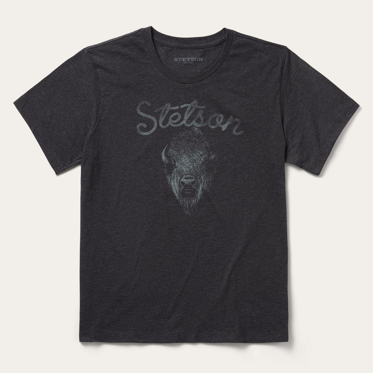 Bison Spirit Graphic Tee | Stetson Black
