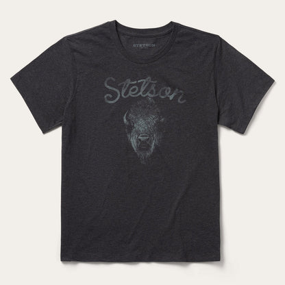 Bison Spirit Graphic Tee | Stetson Black