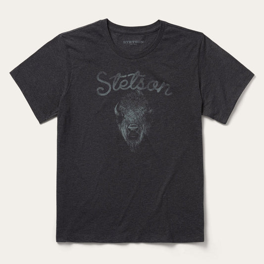 Bison Spirit Graphic Tee | Stetson Black