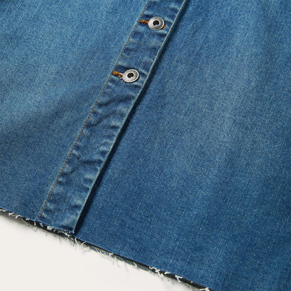 Premium Denim Shirt Dress | Stetson Blue