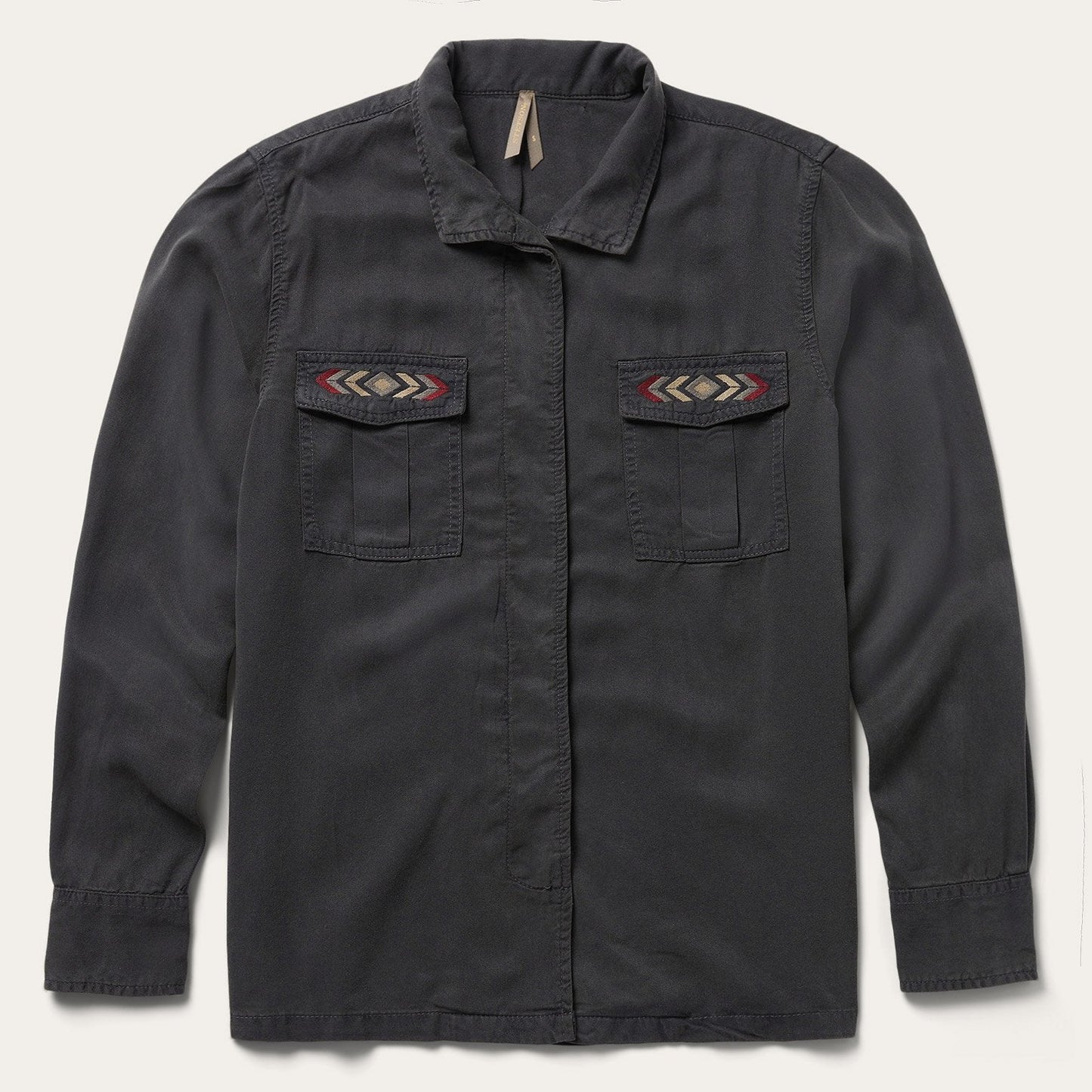 Black Aztec Jacket | Stetson Grey