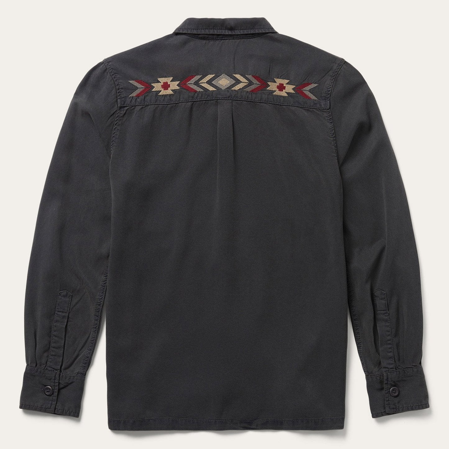 Black Aztec Jacket | Stetson Grey