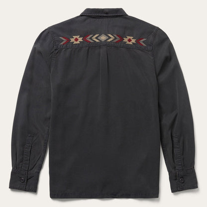 Black Aztec Jacket | Stetson Grey