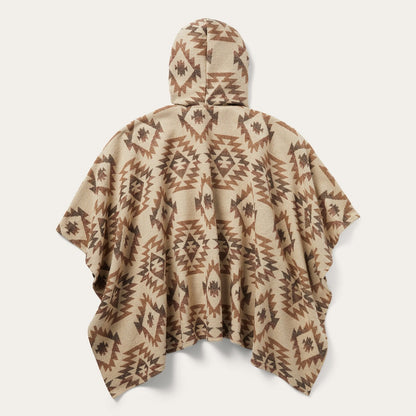 Tan Aztec Poncho | Stetson Brown