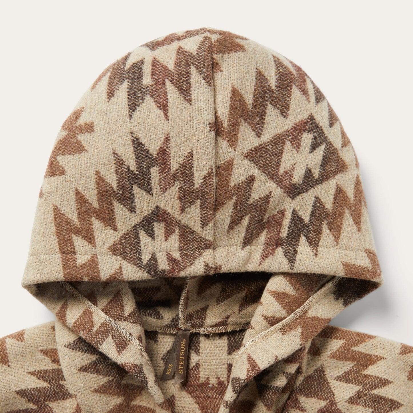 Tan Aztec Poncho | Stetson Brown
