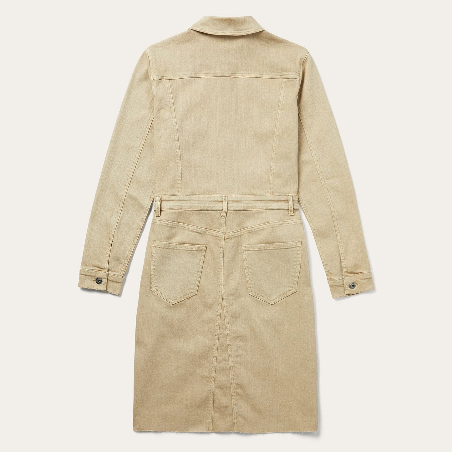 Workwear Inspired Shirt Dress | Stetson Tan