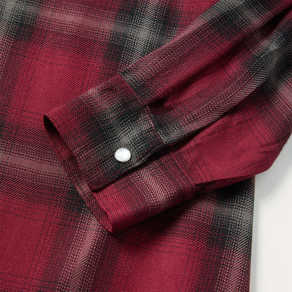 Harvest Plaid Tie Dress | Stetson Wine