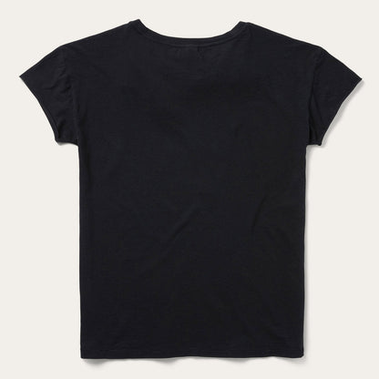 Sunset Saguaro Graphic Tee | Stetson Black