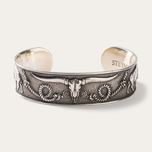 Southwestern Cuff | Stetson Grey