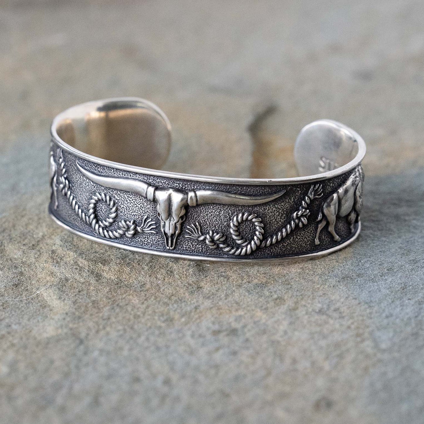 Southwestern Cuff | Stetson Grey