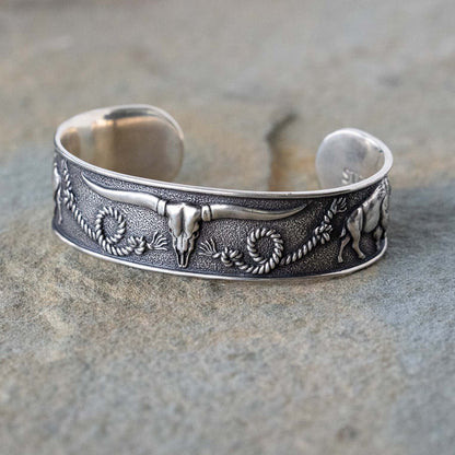 Southwestern Cuff | Stetson Grey