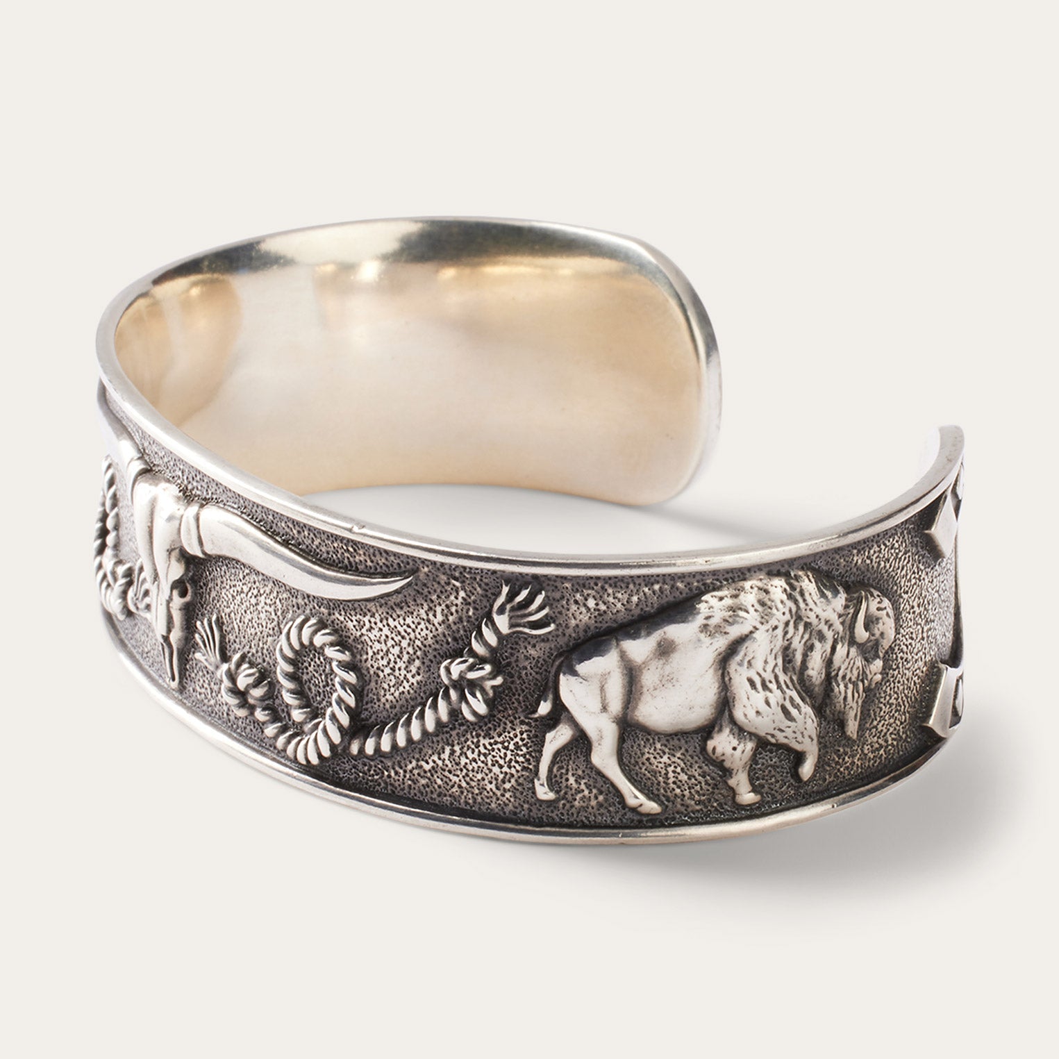 Southwestern Cuff | Stetson Grey