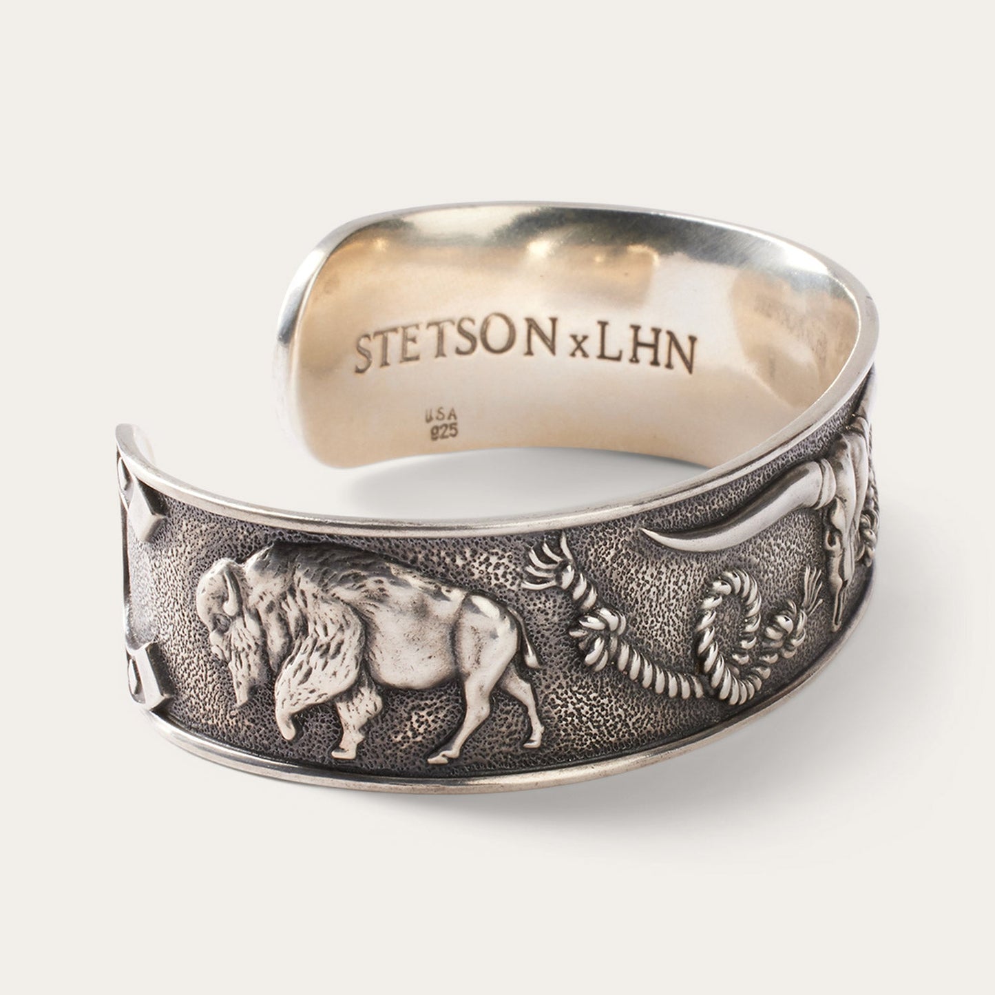 Southwestern Cuff | Stetson Grey