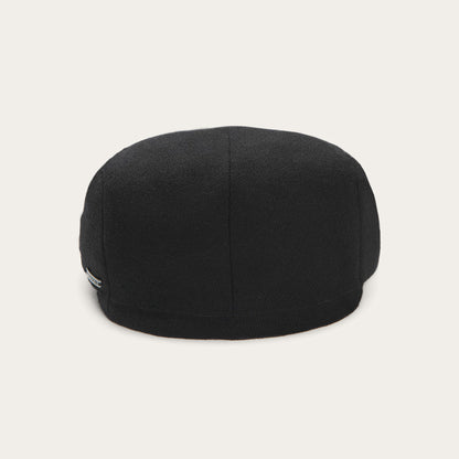 Virgin Wool & Cashmere Driver Cap | Stetson Black