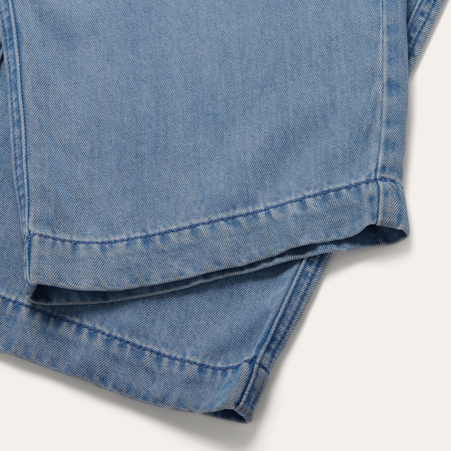 Notch Collar Jumpsuit | Stetson Blue