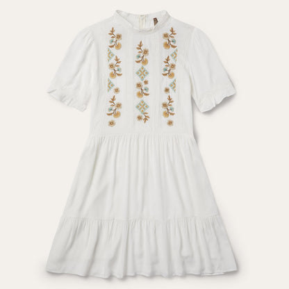 Flat Weave Dress | Stetson White