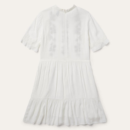 Flat Weave Dress | Stetson White