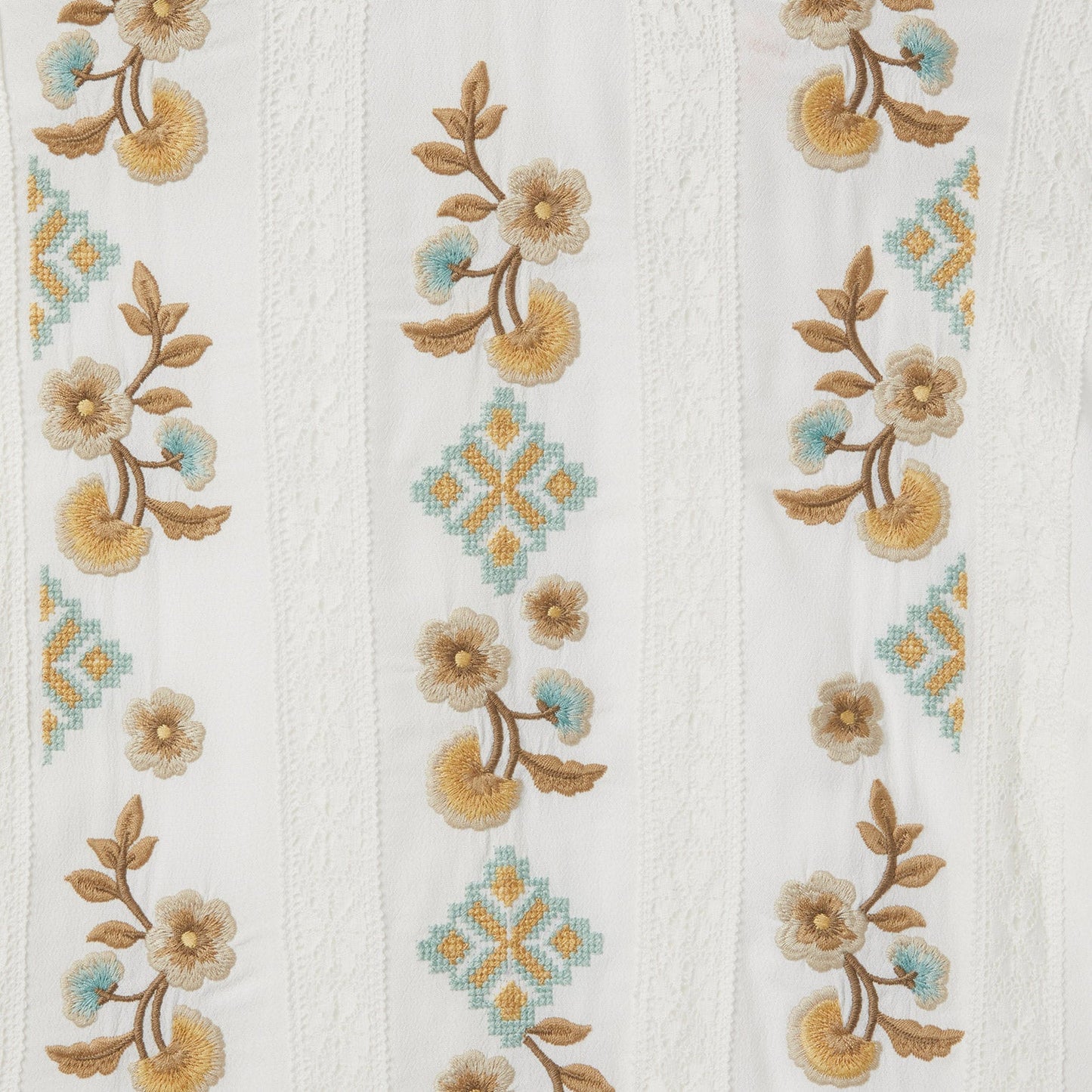 Flat Weave Dress | Stetson White