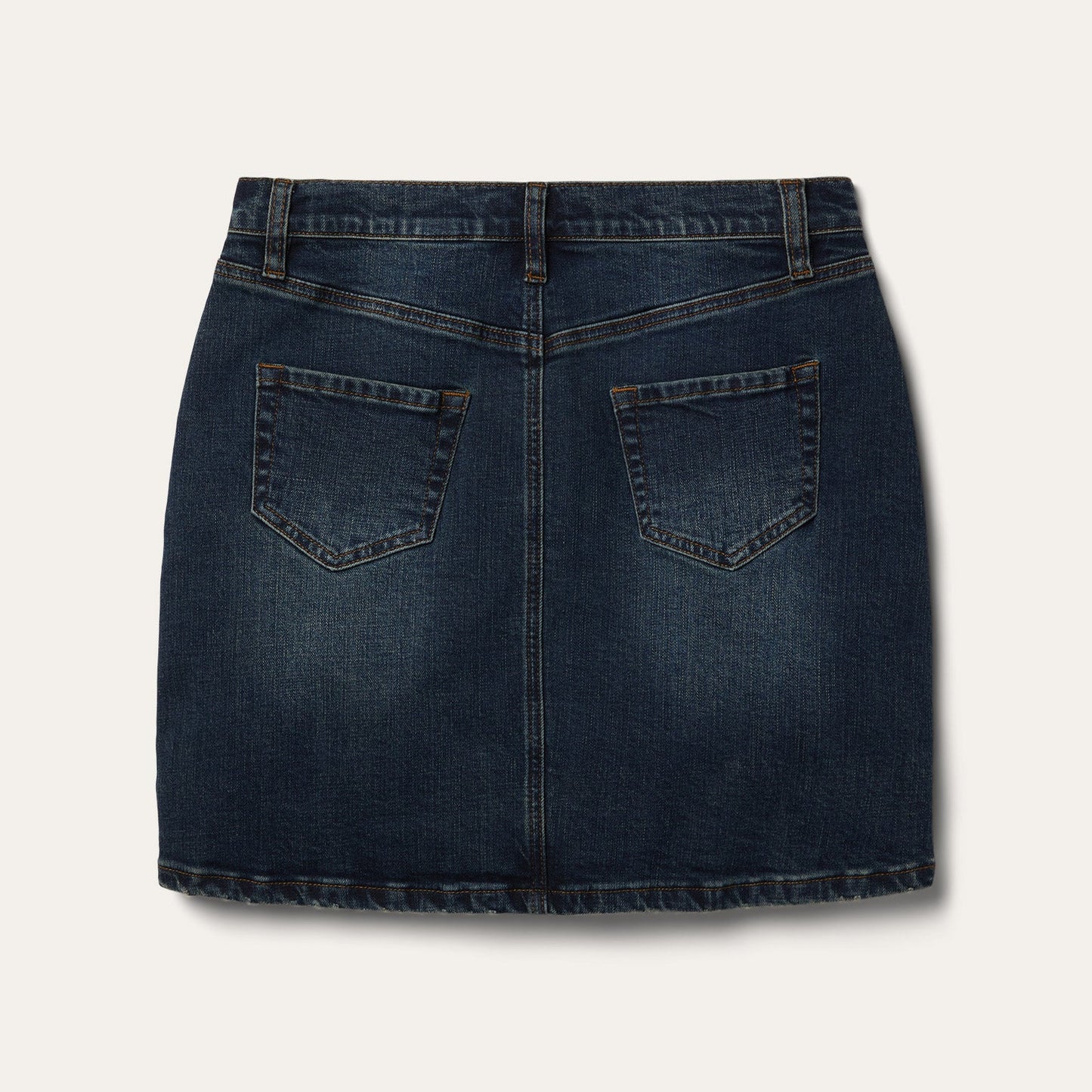 Stretch Denim 5-Pocket Skirt | Stetson Blue