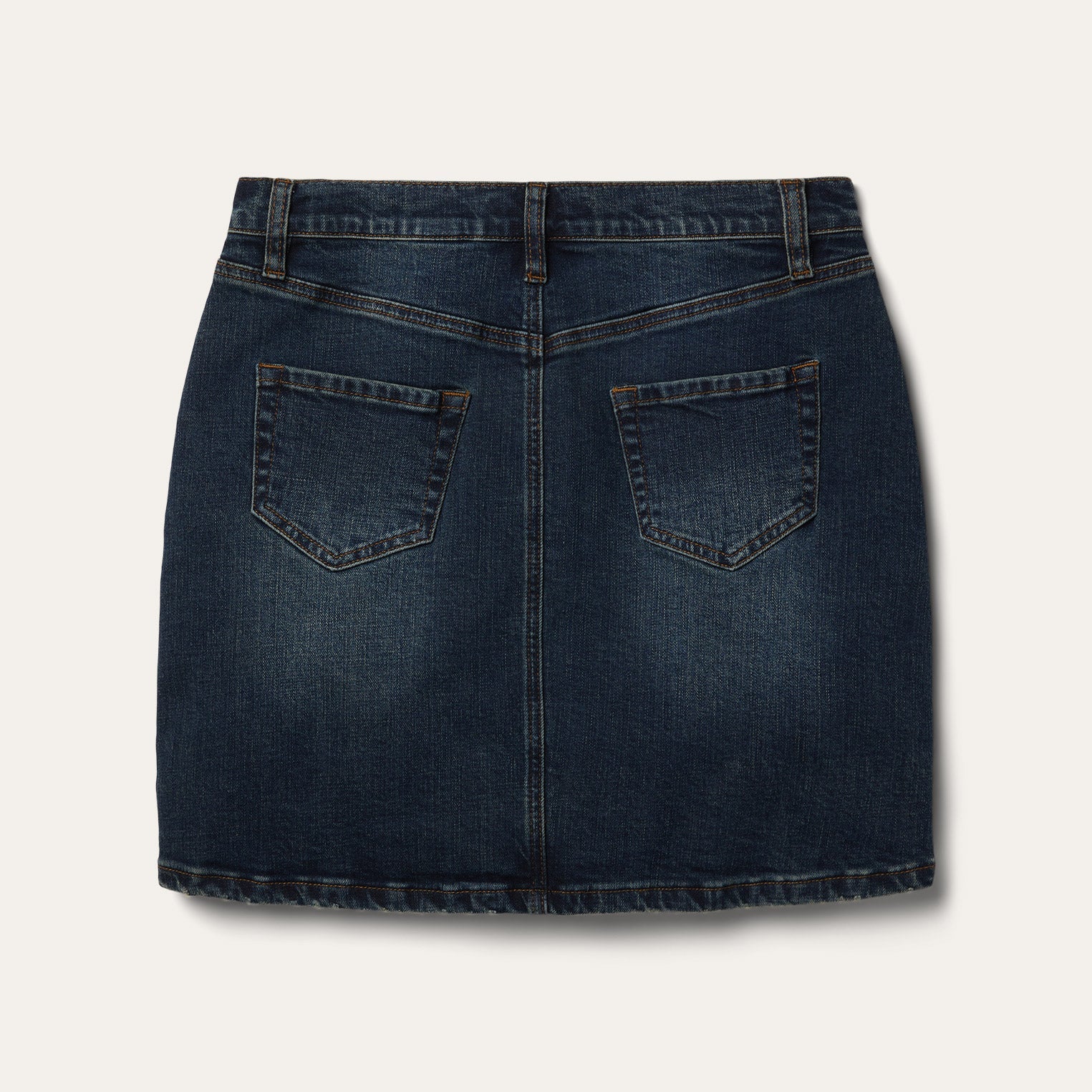 Stretch Denim 5-Pocket Skirt | Stetson Blue