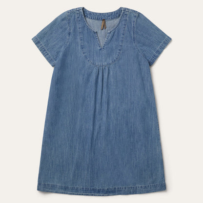 Denim Swing Dress | Stetson Blue
