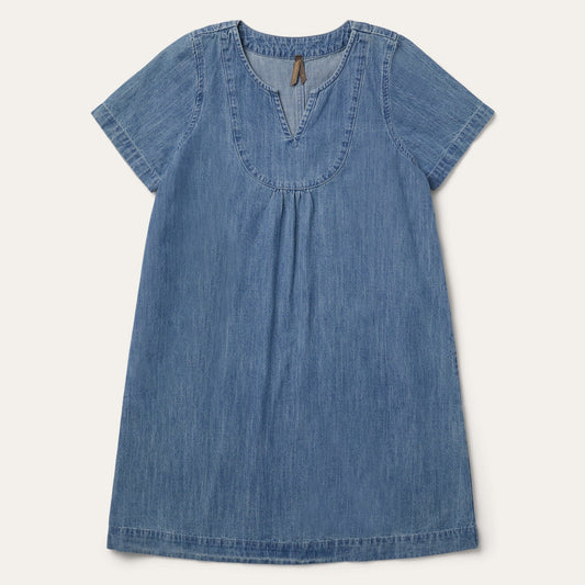 Denim Swing Dress | Stetson Blue