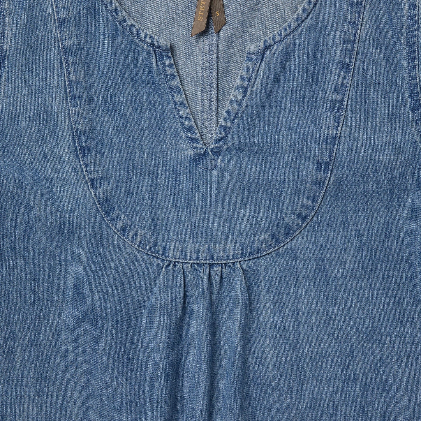 Denim Swing Dress | Stetson Blue
