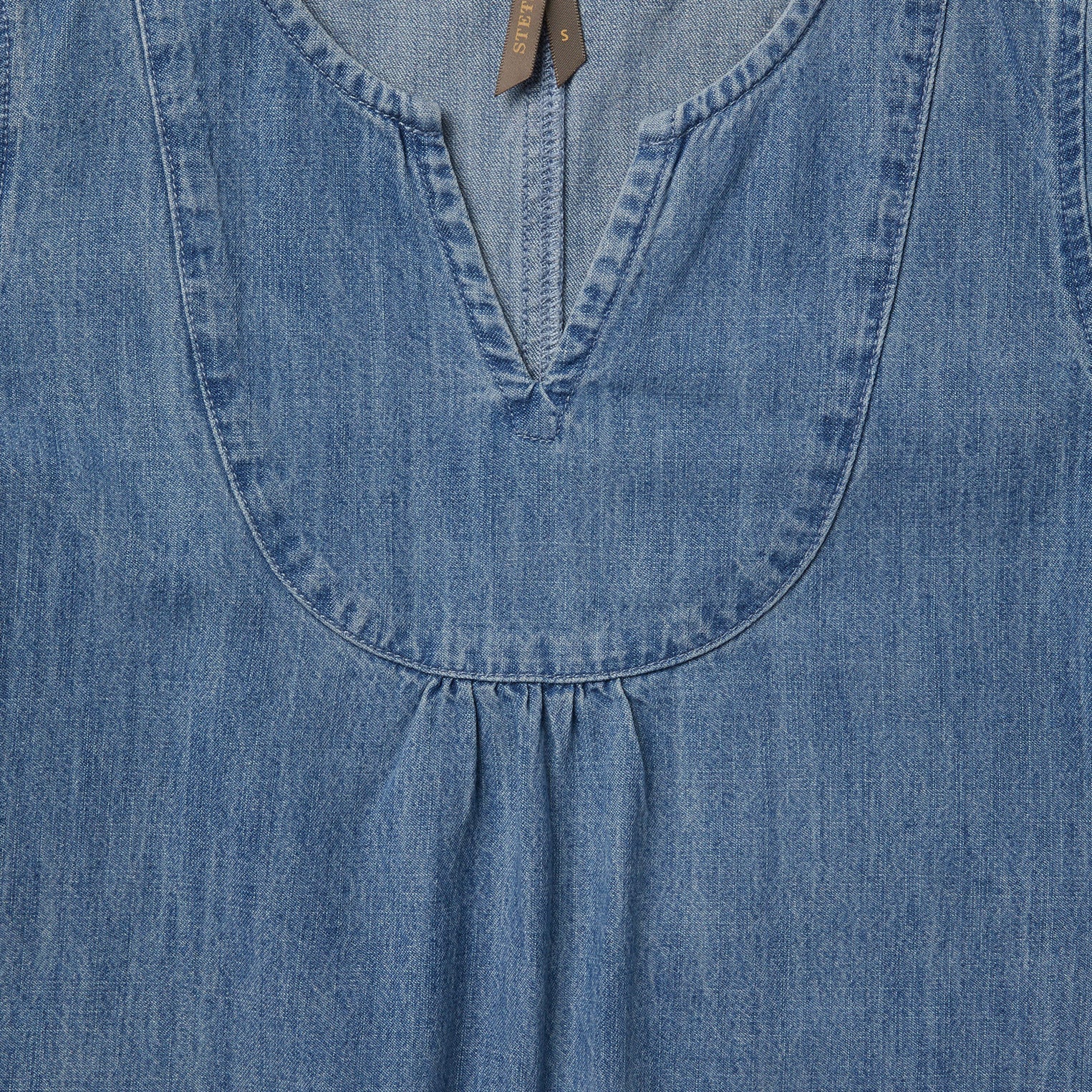 Denim Swing Dress | Stetson Blue