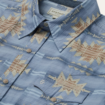 Desert Horizon Shirt | Stetson Blue