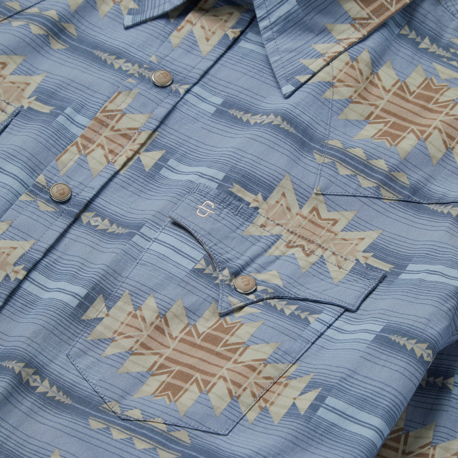 Desert Horizon Shirt | Stetson Blue