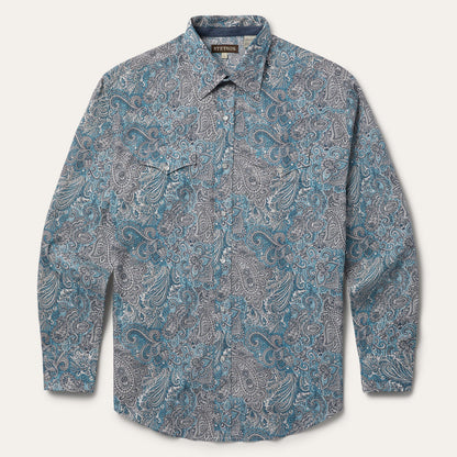 Paisley Western Shirt | Stetson Green