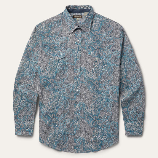 Paisley Western Shirt | Stetson Green