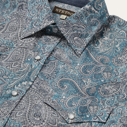 Paisley Western Shirt | Stetson Green